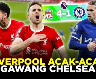 DUEL TIM BESAR BEDA KASTA! MOMEN LIVERPOOL ACAK-ACAK GAWANG CHELSEA MUDRYK NGELAWAK LAGI