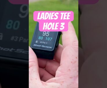 Hole 3 from the Ladies #golfhole #golfer #gonegolfing #golfersdoingthings #goodgoodgolf #golfing