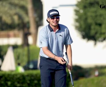 A morning warm-up routine with two-time DP World Tour winner Ewen Ferguson in Dubai