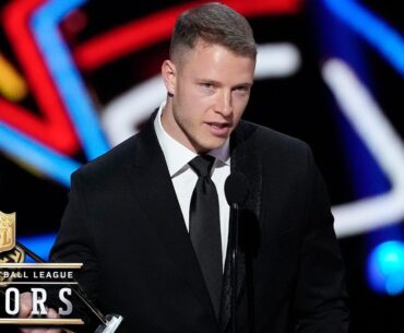 Christian McCaffrey wins Offensive Player of the Year Award | 2024 NFL Honors