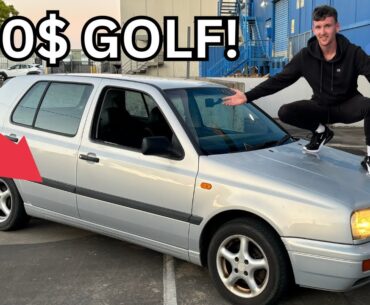 I Bought A 200$ VW GOLF, Cheapest In The COUNTRY. Was It A Mistake?
