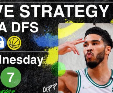 NBA DFS Strategy Wednesday 2/7/24 | DraftKings & FanDuel NBA Lineup Picks