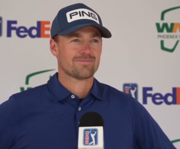Victor Perez Saturday Flash Interview Day 2 2024 WM Phoenix Open © PGA Tour