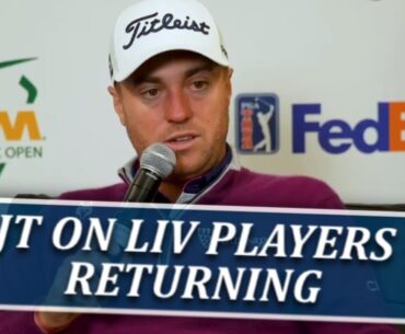 Justin Thomas Not Pleased w/ LIV Players Returning To PGA Tour, Reacts To SSG Deal