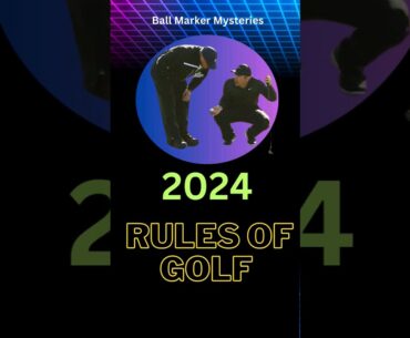 2024 Rules Of Golf: Ball Markers  #rulesofgolf