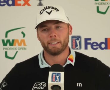 Sam Burns Sunday Flash Interview Day 4 2024 WM Phoenix Open © PGA Tour