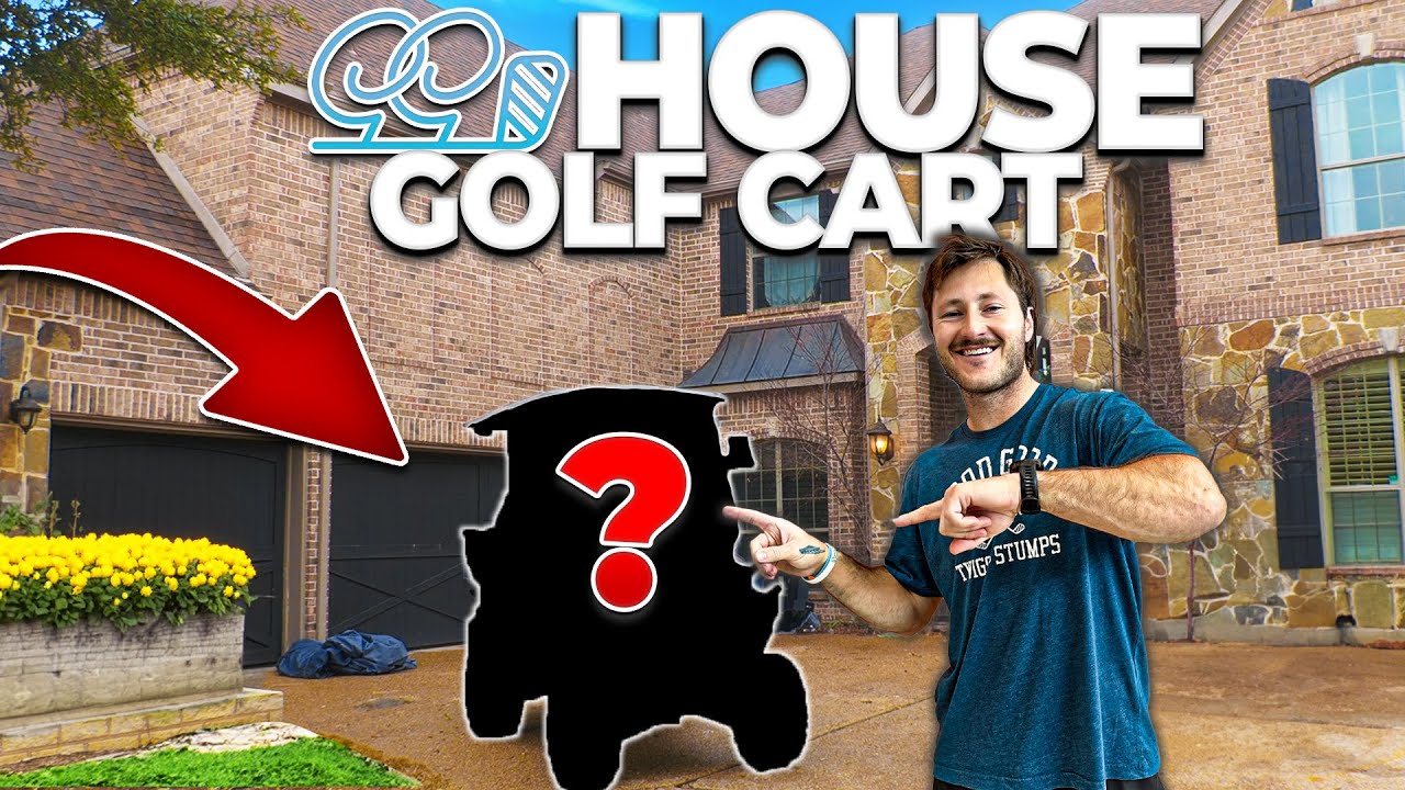 I got a custom golf cart for the Good Good house I got a custom golf cart for the Good Good house