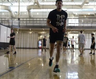 Highest jumper in the world tries out volleyball: Day 23
