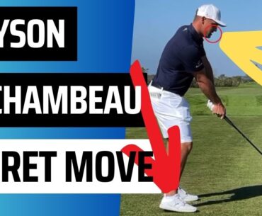 Bryson DeChambeau Secret New Swing Move