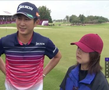 Rikuya Hoshino Winner Sunday Quotes Japanese with translation 2024 Qatar Masters © DP World Tour