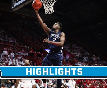 Penn State at Rutgers | Highlights | Big Ten Men's Basketball | Jan. 31, 2024