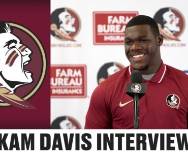 RB Kam Davis | FSU Football Importance of Weight Room, RB Room, relationship with Luke Kromenhoek