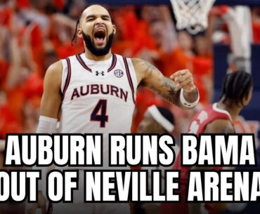 Auburn Beats In-State Rival Alabama 99-81 | 4-Way tie for 1st in the SEC, Bruce Pearl, Nate Oats
