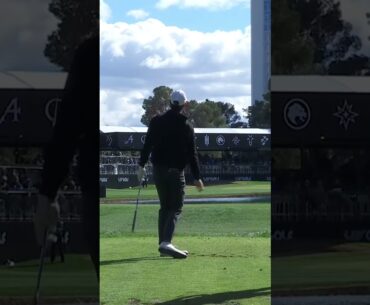 Thomas Pieters with a fantastic shot at the party hole #8! 👌