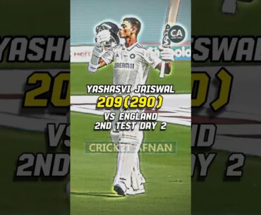 Yashasvi Jaiswal Double Century 209 Runs highlights India vs England 2nd Test Day 2 today | IND ENG