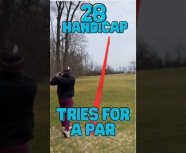 28 handicap goes for PAR with Grip Grip Golf #golf #golfingtips #golfing #par #golfswing