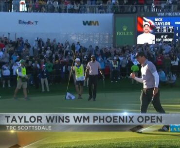 Nick Taylor comes back to win 2024 WM Phoenix Open