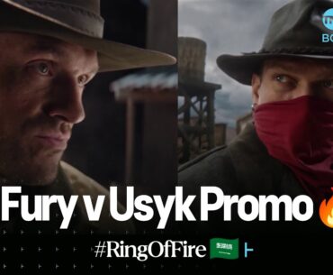 😮‍💨 SPINE-TINGLING Fury v Usyk Promo ft. Peaky Blinders star, Michael Buffer & MORE! #RingOfFire 🔥🇸🇦