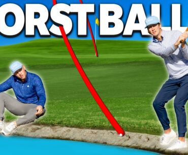 golf but we play the worst shot every time