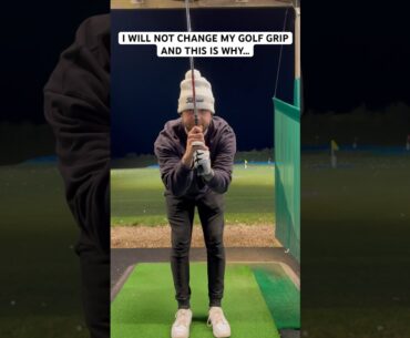 Change your grip they said, it’ll be fun they said.. #golf #shorts #golfswing #viral #trending