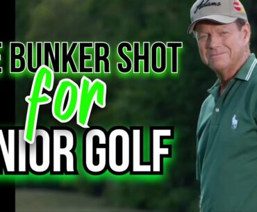 This BUNKER Shot is SO EASY Anyone Can Do It | Golf Legend Tom Watson