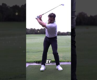 FIX YOUR SLICE with proper rotation!! #golftips #golf #golfcoach #golfswing #slice #golf #pgatour