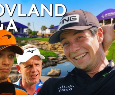 Worst shot of the year? Viktor Hovland quizzed by Lando Norris & Luke Donald