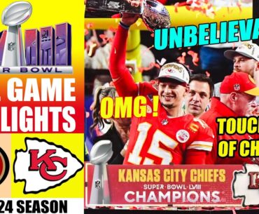 Chiefs vs 49ers [Final/OT] Super Bowl LVII (02/11/24) | NFL Season 2023