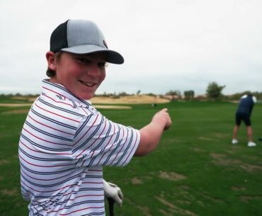 Junior Golf Association of Arizona Junior Clinic at 2024 WM Phoenix Open