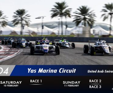 2024 Formula 4 UAE Championship Round 4 Race 1