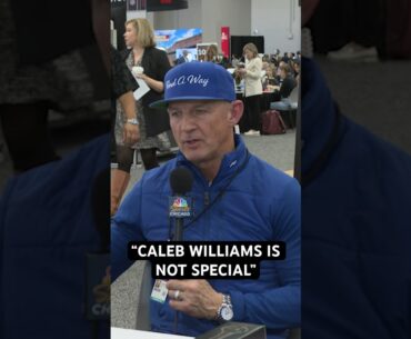 Merril Hoge has harsh evaluation of Caleb Williams #NFL #Shorts #JustinFields