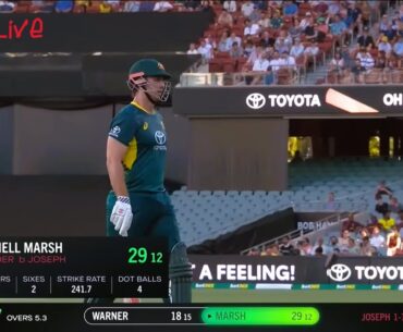 🔴Live: Australia vs West Indies 3rd T20 Live | AUS vs WI T20 Live | AUS vs WI Live Commentary #live