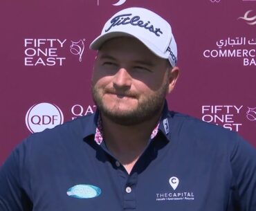 Zander Lombard Friday Quotes 2024 Commercial Bank Qatar Masters © DP World Tour