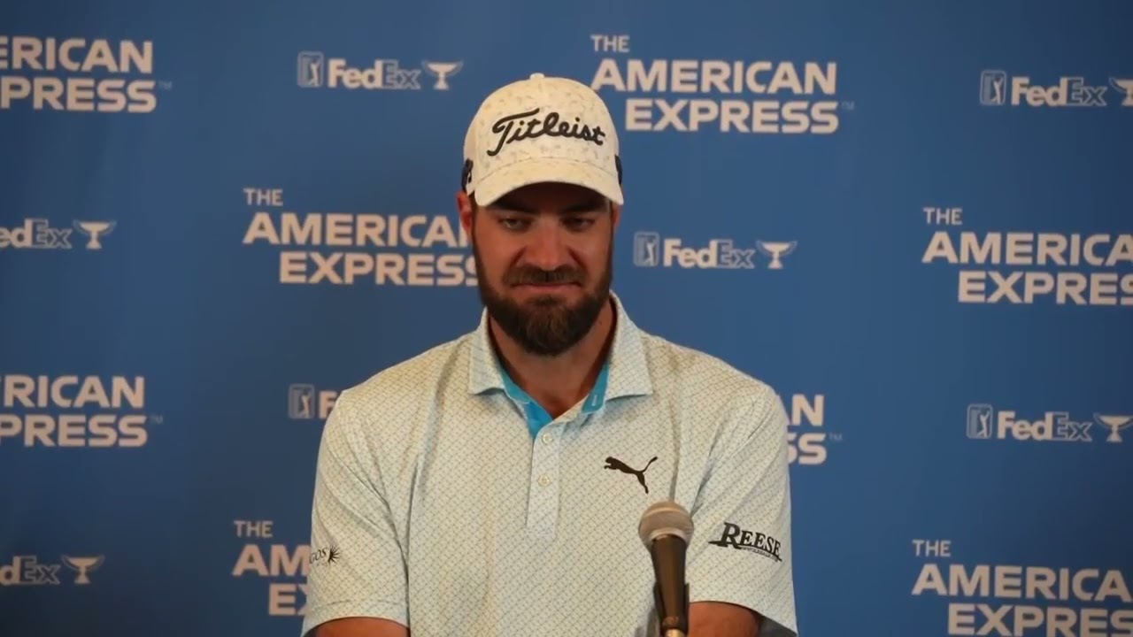 Emotional Tom Whitney remembers late brother Tuesday Press Conference 2024 American Express ©PGATour Emotional Tom Whitney remembers late brother Tuesday Press Conference 2024 American Express ©PGATour