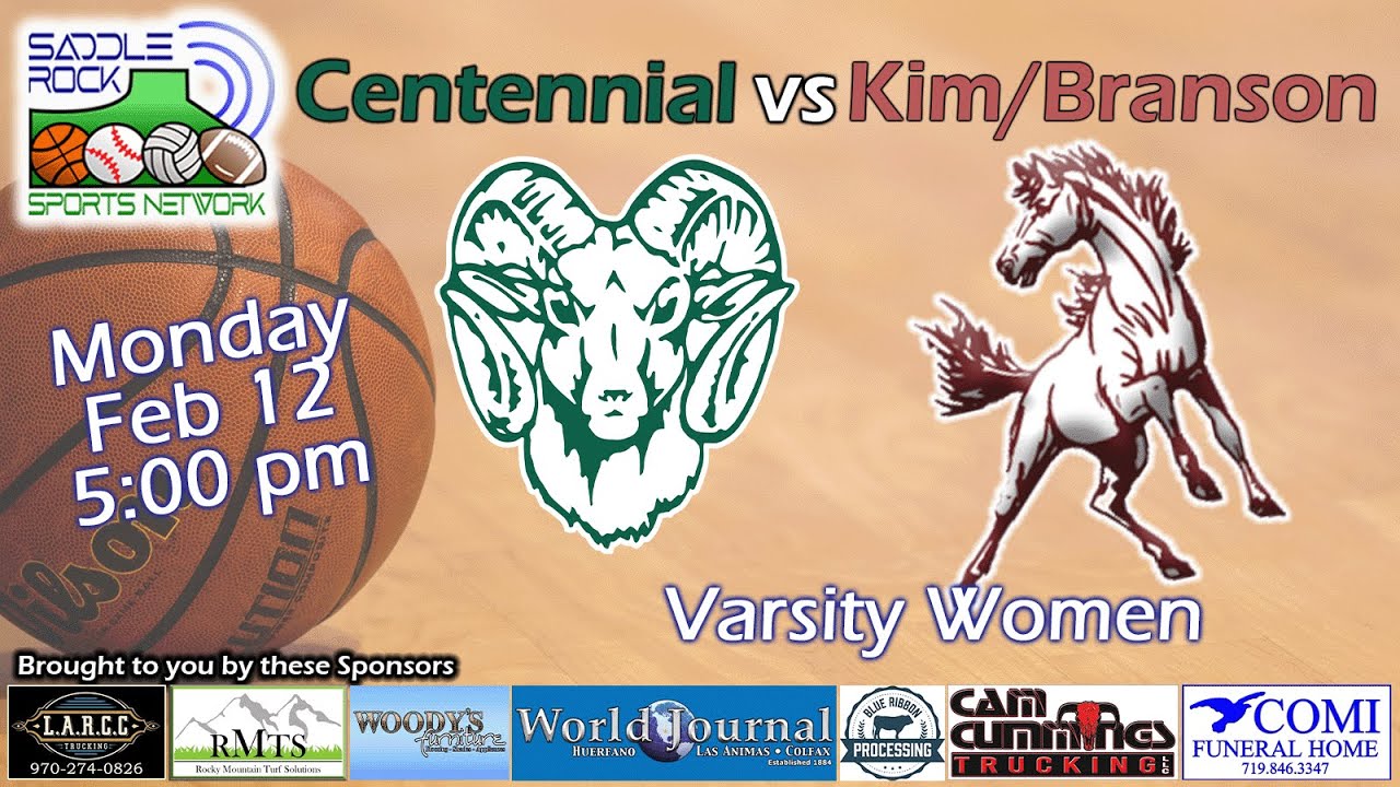 Centennial vs Kim/Branson – Varsity Women Basketball – Feb 12, 2024 Centennial vs Kim/Branson - Varsity Women Basketball - Feb 12, 2024