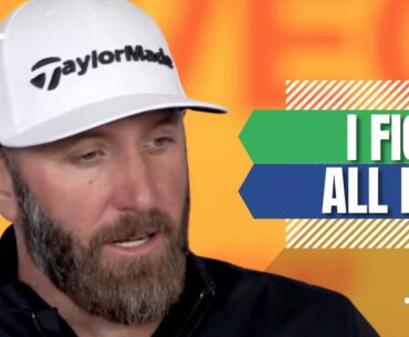 Dustin Johnson TALKS after WINNING LIV Golf Las Vegas