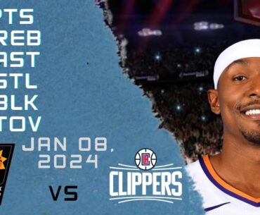 Bradley Beal player Full Highlights vs CLIPPERS NBA Regular season game 08-01-2024