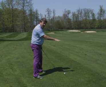 Pro Golfers' Strategies: Tackling the Ball Above Feet Lie