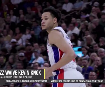 Utah Jazz Waive Kevin Knox Two Days After Trade With Detroit Pistons