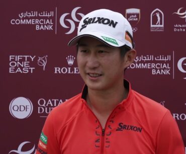 Rikuya Hoshino Saturday Quotes 2024 Commercial Bank Qatar Masters © DP World Tour