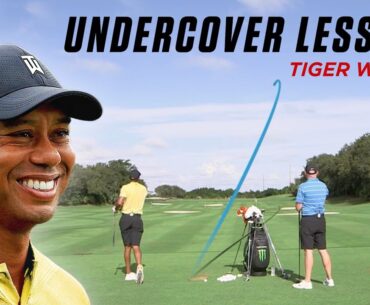 Inside a Tiger Woods Range Session | Undercover Lessons | Golf Digest