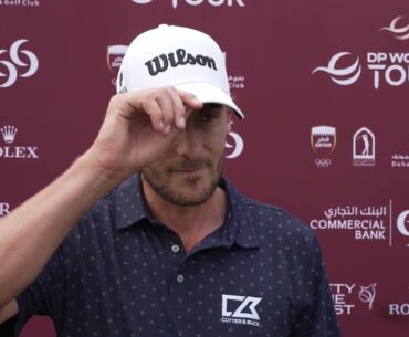 Ugo Coussaud Saturday Quotes 2024 Commercial Bank Qatar Masters © DP World Tour