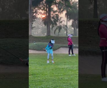 Mira | Routine Shot before Chipping #golf #golflife #golfer #shortgame #MiraclesEveryday