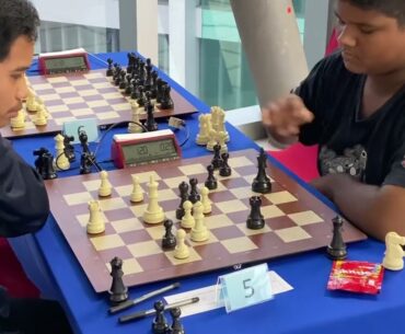 Malaysia Blitz Chess 2023 - Uzair shahar Vs Genkeswaran