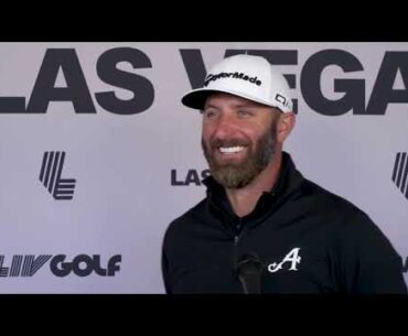 Dustin Johnson Saturday Winner Interview 2024 LIV Golf Las Vegas