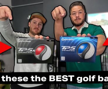 Can the NEW TP5 take down the king of golf balls? (TP5 vs PROv1 vs Srixon)