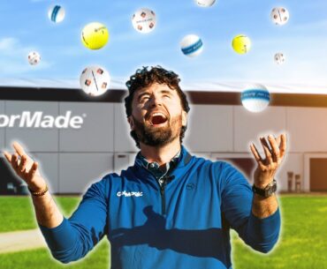 I Visited The TaylorMade Golf Ball Plant To Find Out How Golf Balls Are Made!