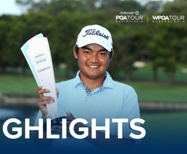 Kazuma Kobori wins 2024 Webex Players Series Sydney | Challenger PGA Tour of Australasia