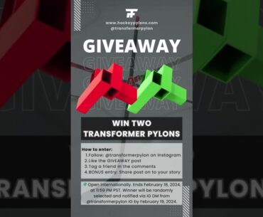 GIVEWAY : TRANSFORMER PYLON #shorts