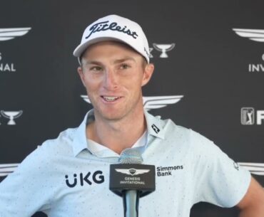Will Zalatoris Thursday Flash Interview 2024 The Genesis Invitational